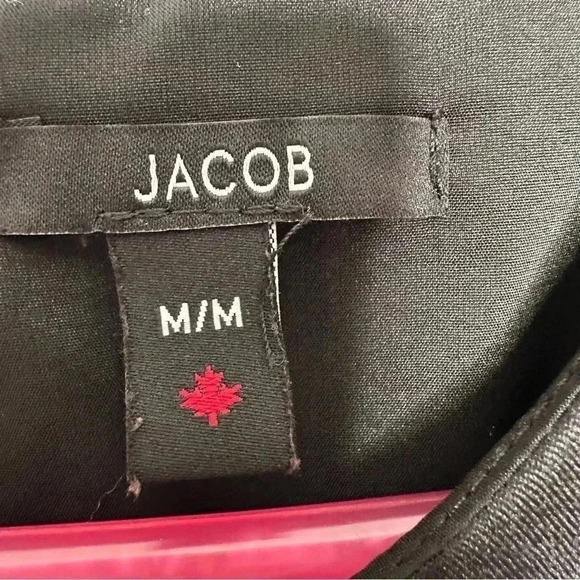 Jacob Sheath  Dress Sleeveless Floral Black/Red/White Size Medium - Picture 8 of 16